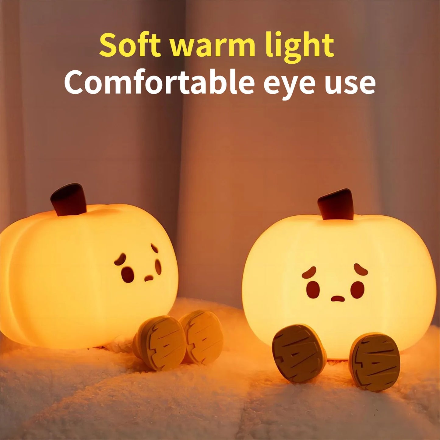 Pumpkin night light