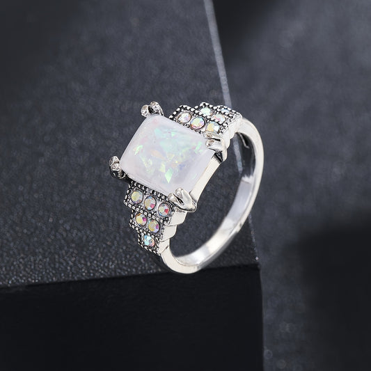 Gorgeous antique ode to opal ring